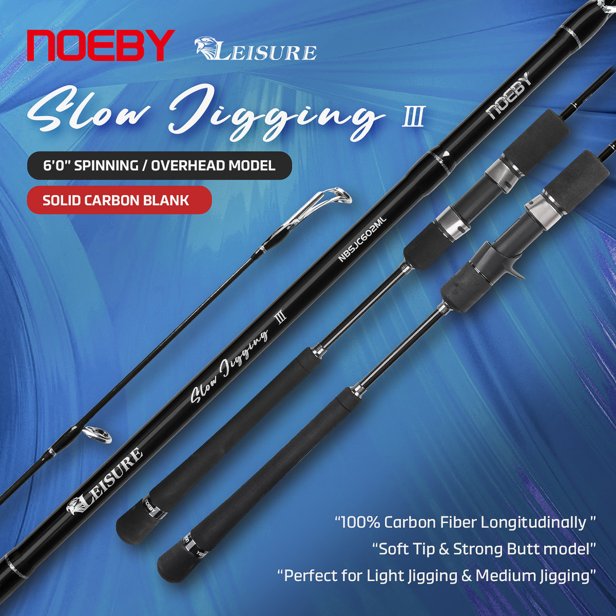 Fishing Rod Surf - Noeby New Slow Jigging Fishing Rod