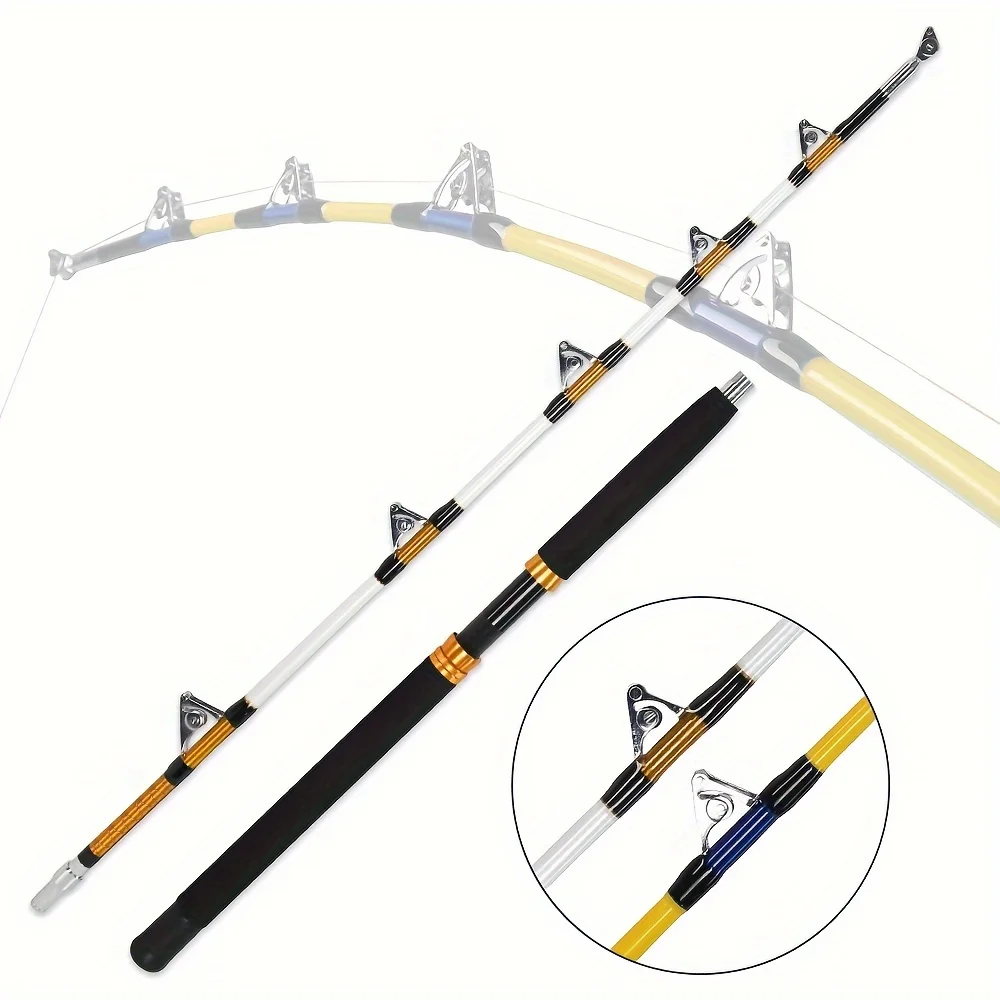 Fishing Rod Boat - KEEHOME Trolling Rod 2-Section Saltwater Offshore