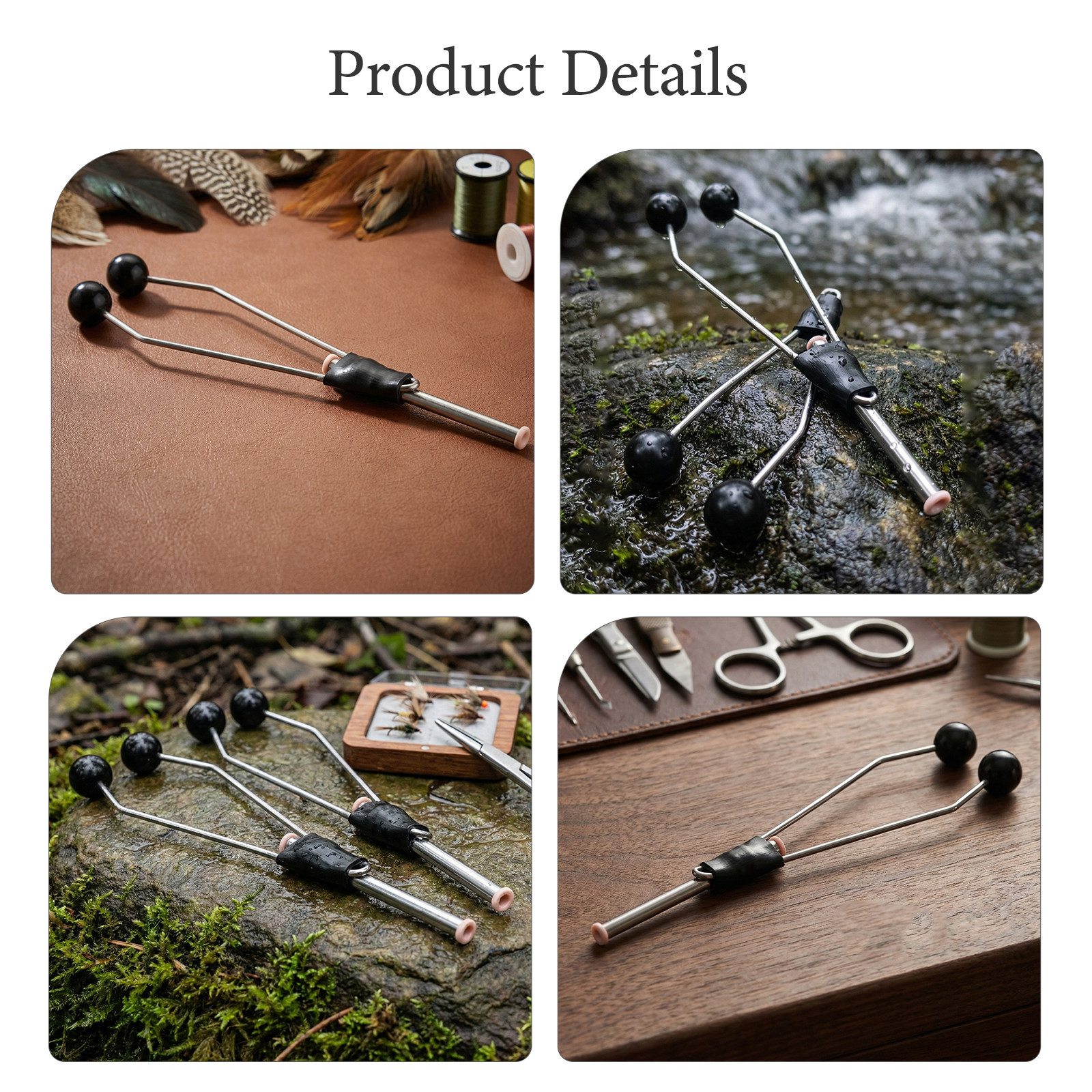 2Pcs Fly Tying Ceramic Tube Bo - Fishing Rod Fly のレビューと価格