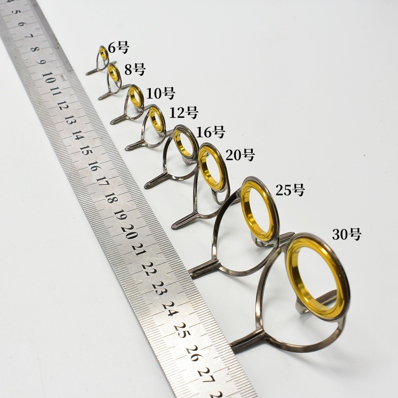 8Pcs Fishing Tackle Stainless  - Fishing Rod Guide Replacement のレビューと価格