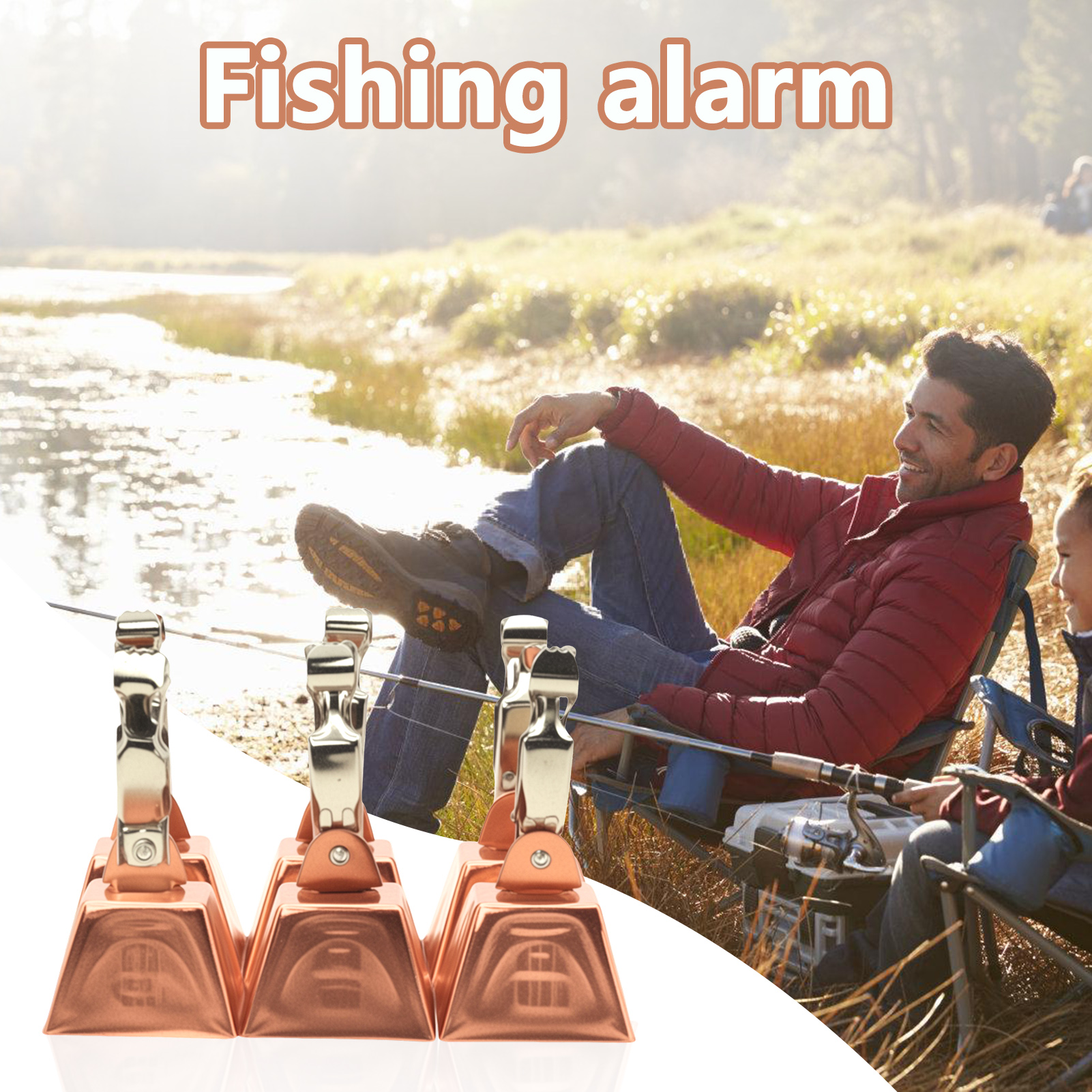 Fishing Bell Alarm Stainless S - Fishing Rod Casting のレビューと価格