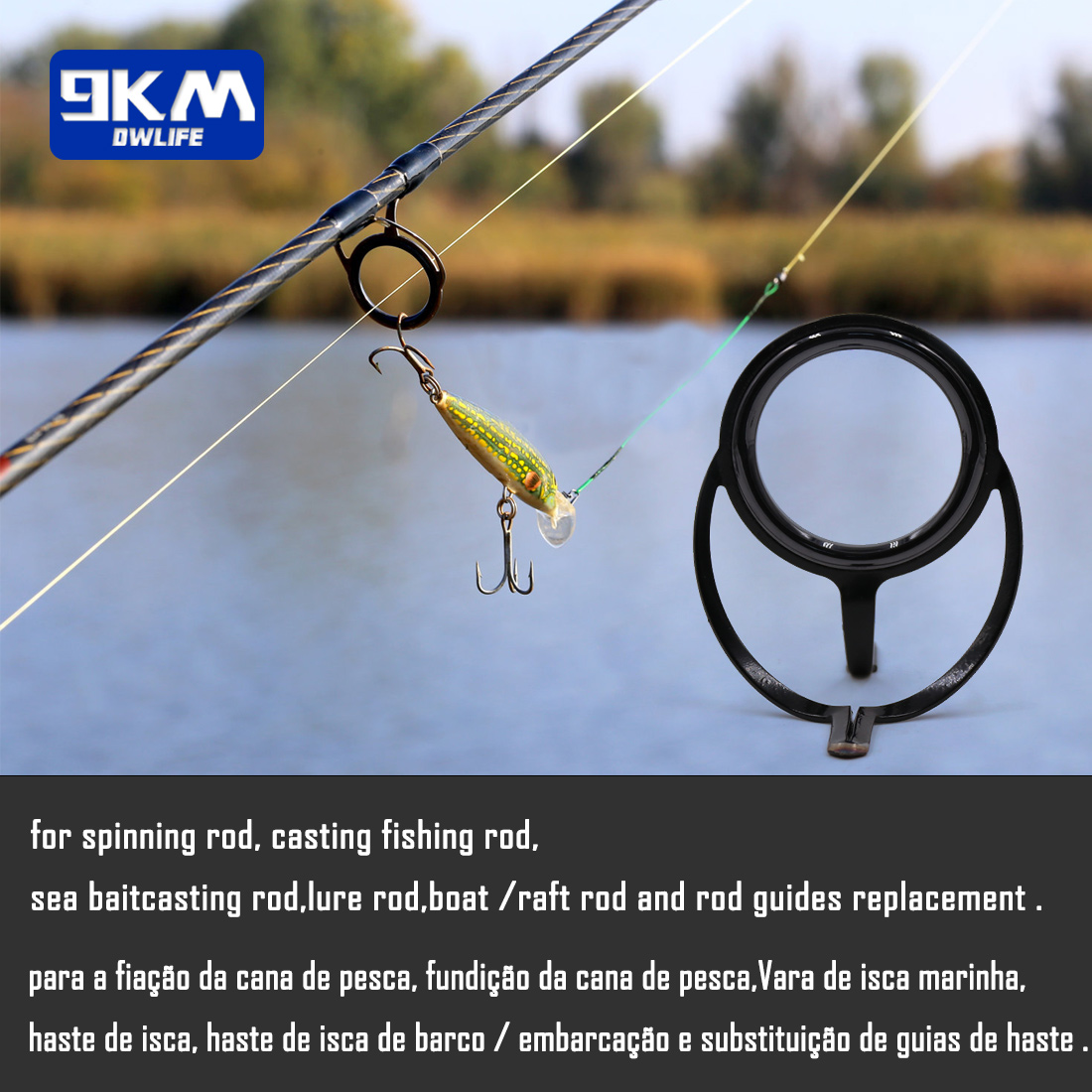 Fishing Rod Repair Kit Spinnin - Fishing Rod Casting のレビューと価格