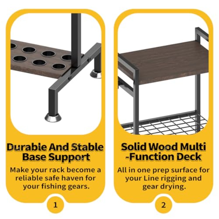 Fishing Rod Holder for Ground  - Fishing Rod Rack のレビューと価格