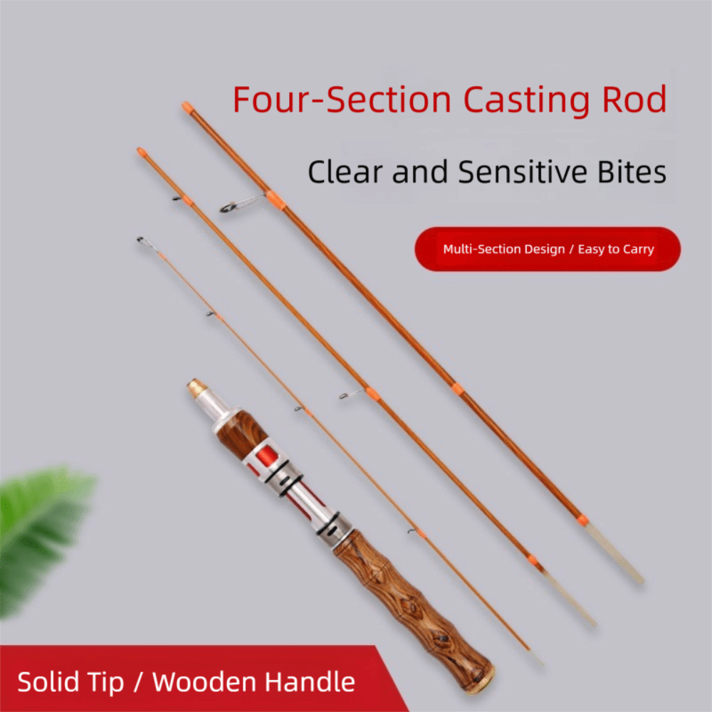 High Quality 4 Sections Spinni - Fishing Rod Spinning のレビューと価格