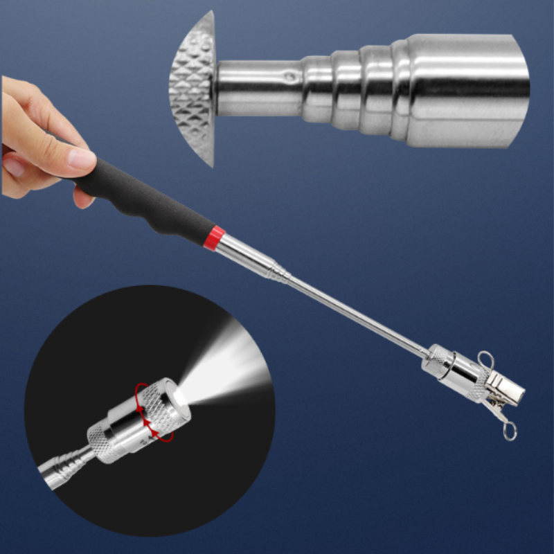 1pc Portable Magnetic PickUp T - Fishing Rod Telescopic のレビューと価格