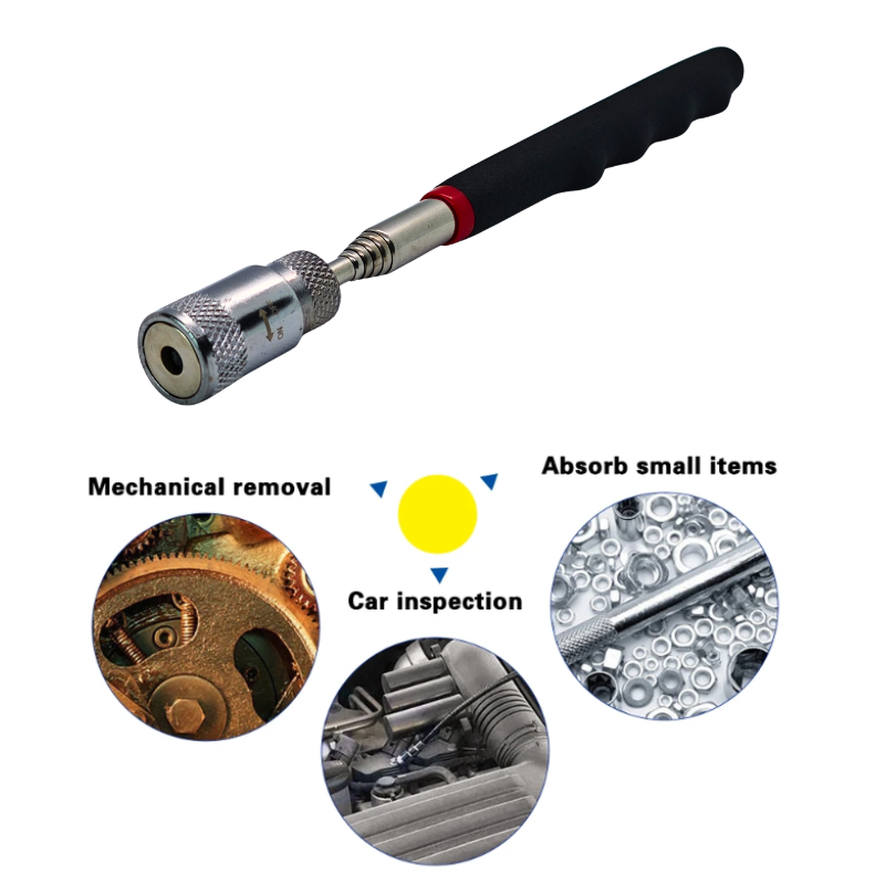 1pc Portable Magnetic PickUp T - Fishing Rod Telescopic のレビューと価格