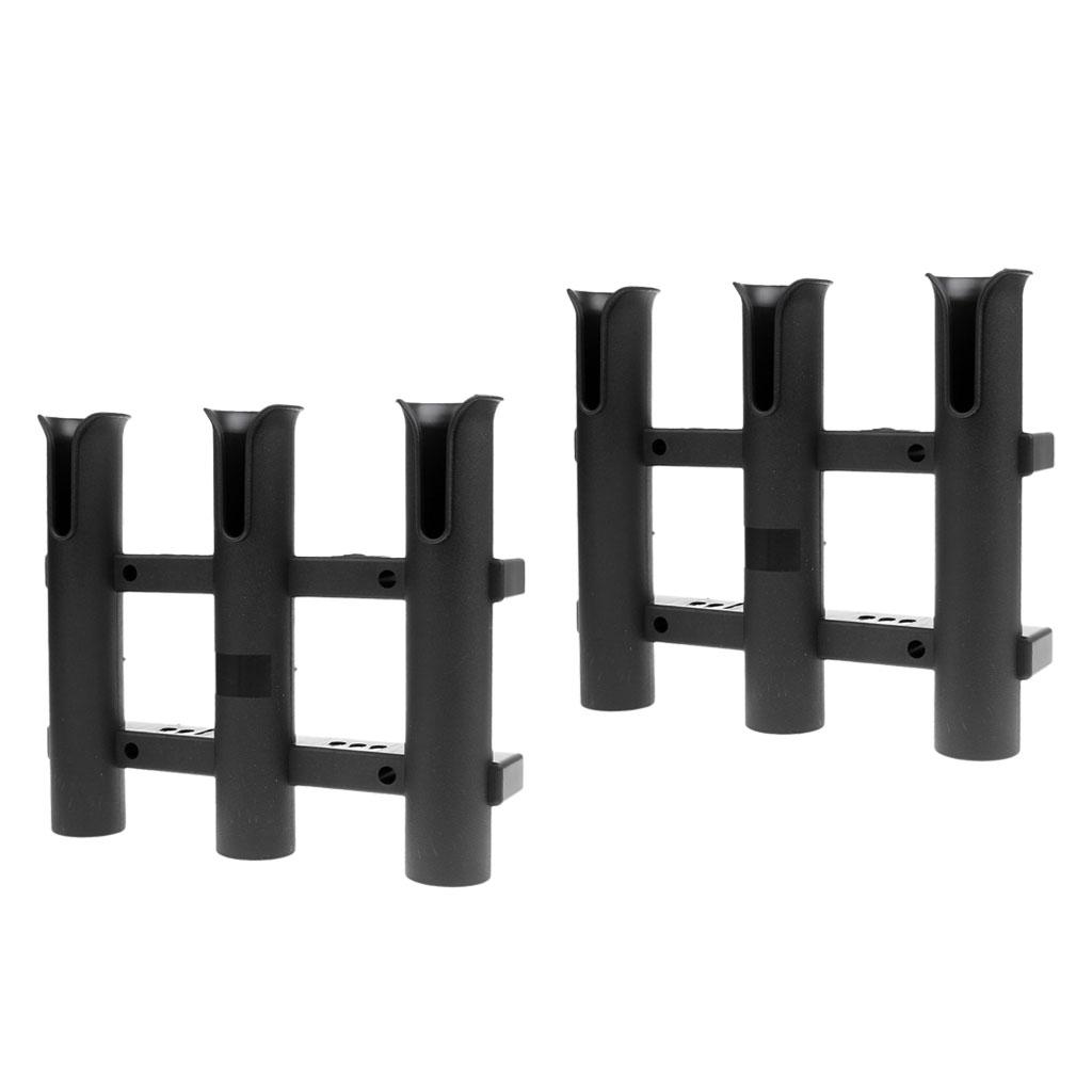 Black PP Fishing Rod Holder Ra - Fishing Rod Boat のレビューと価格