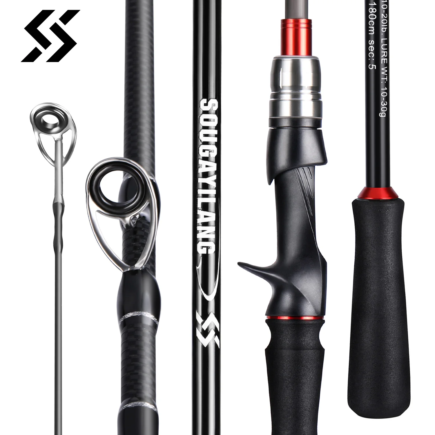 Sougayilang Lure Fishing Rod 1 - Fishing Rod Surf のレビューと価格
