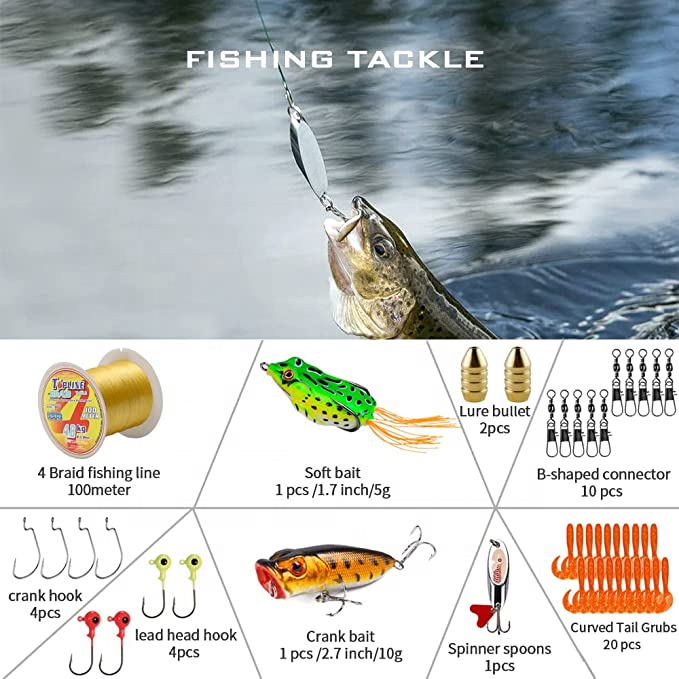 Portable Collapsible Ultraligh - Fishing Rod Spinning のレビューと価格