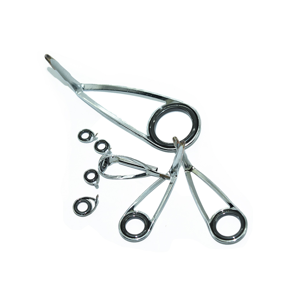 8pcs/Kit KLH Bracket Stainless - Fishing Rod Spinning のレビューと価格
