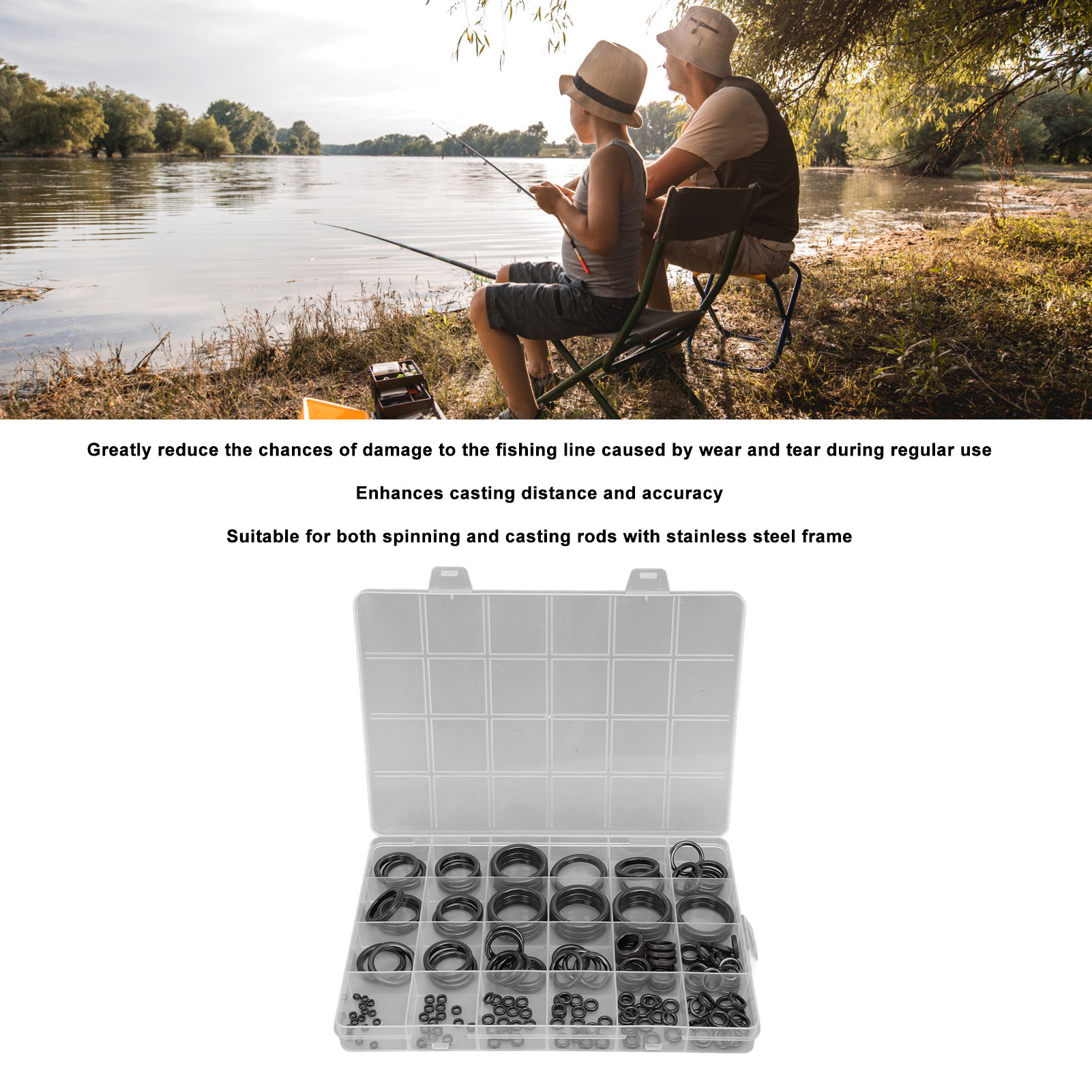 Fishing Rod Guide Repair Kit F - Fishing Rod Guide Replacement のレビューと価格