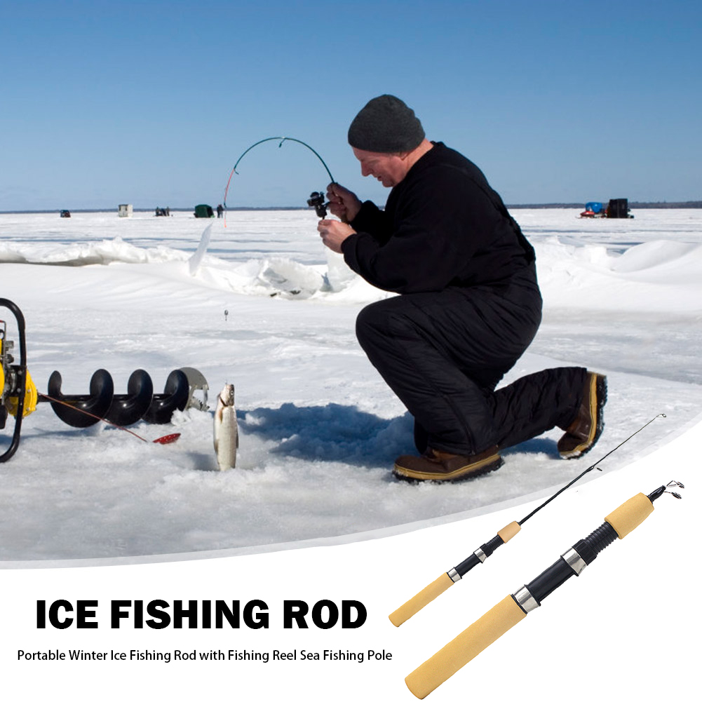 Ice Fishing Rod Portable Spinn - Fishing Rod Ice のレビューと価格