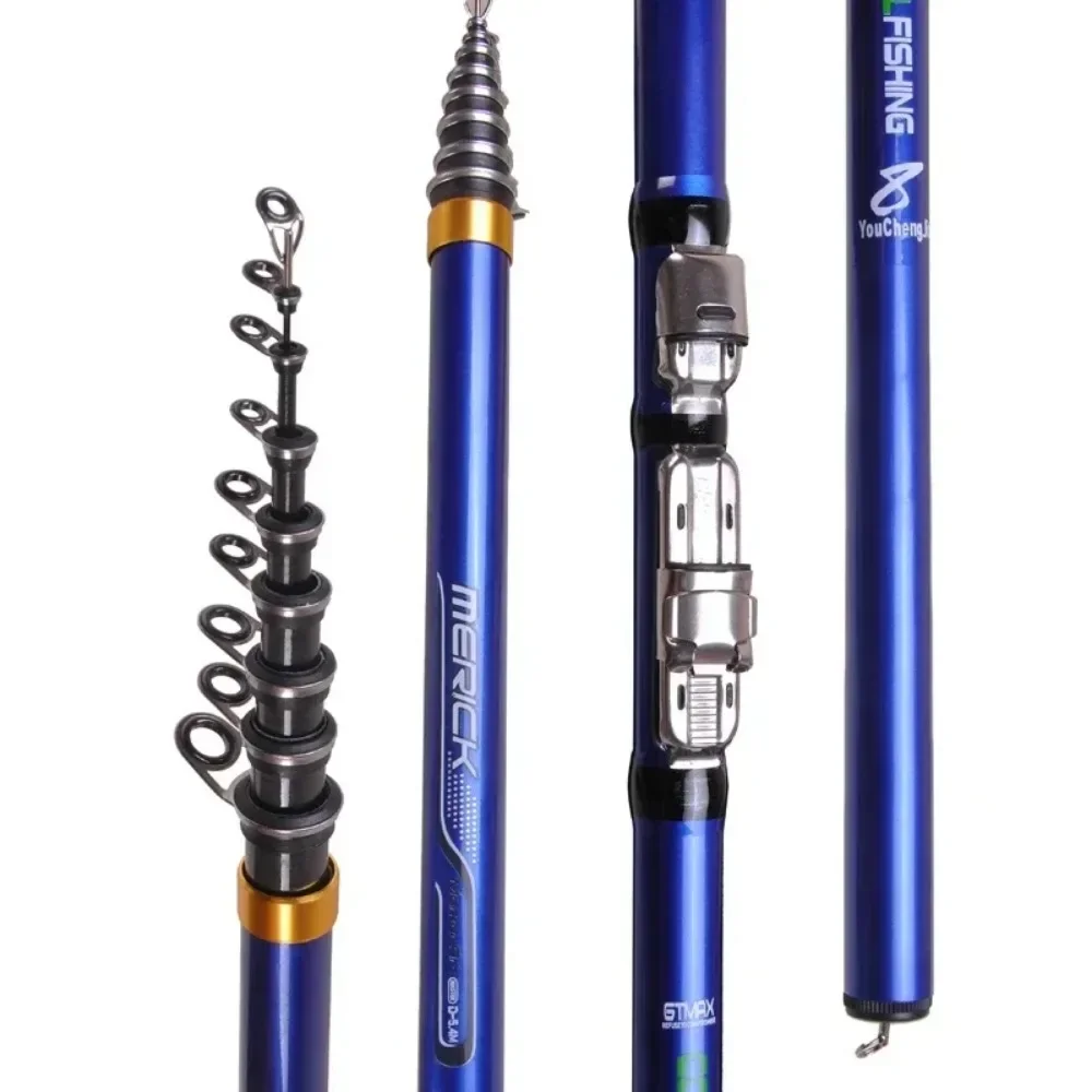 Carbon Fiber 3.6M 4.5M 5.4M 6. - Fishing Rod Surf のレビューと価格