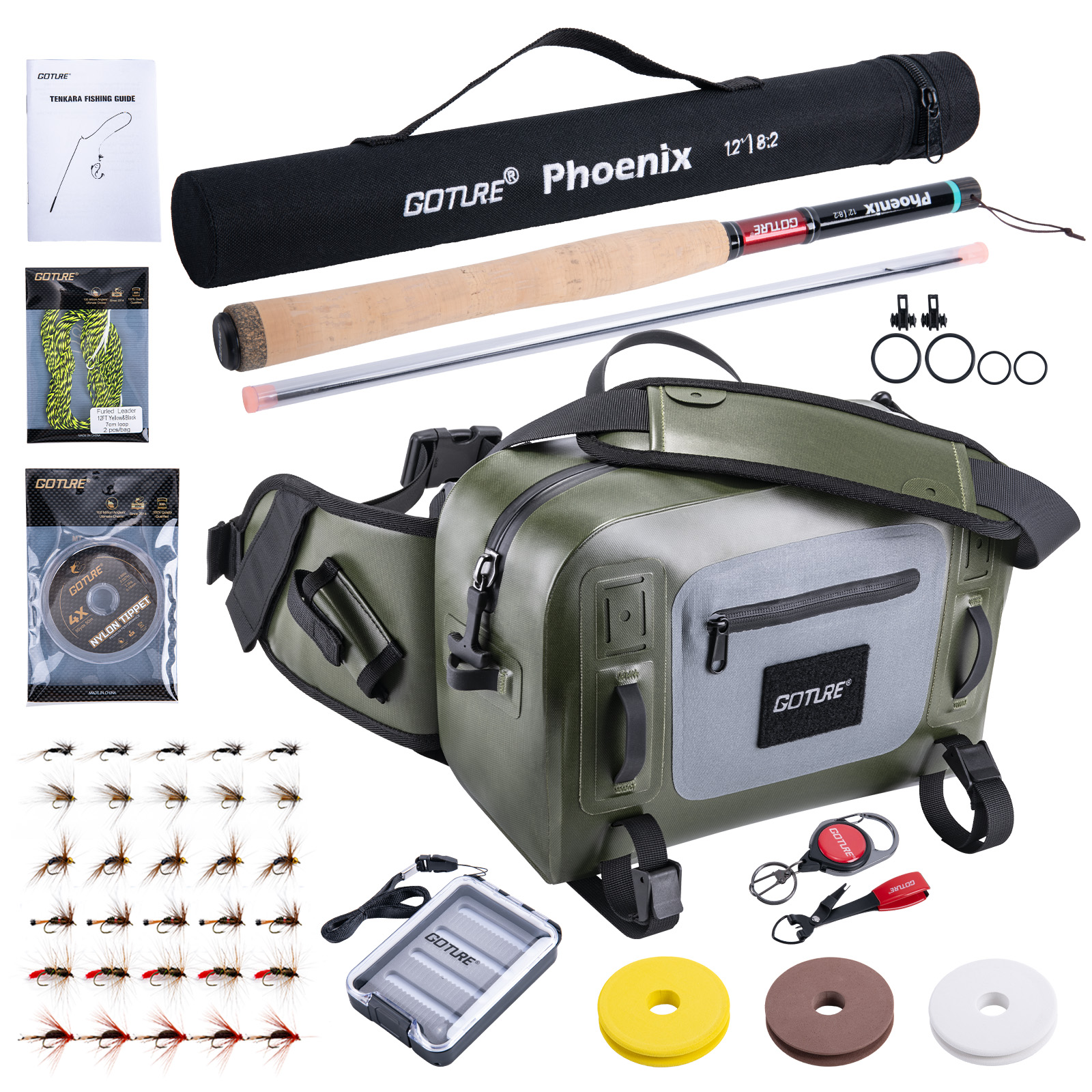 Goture Fishing Rod Combo Fly F - Fishing Rod Fly のレビューと価格