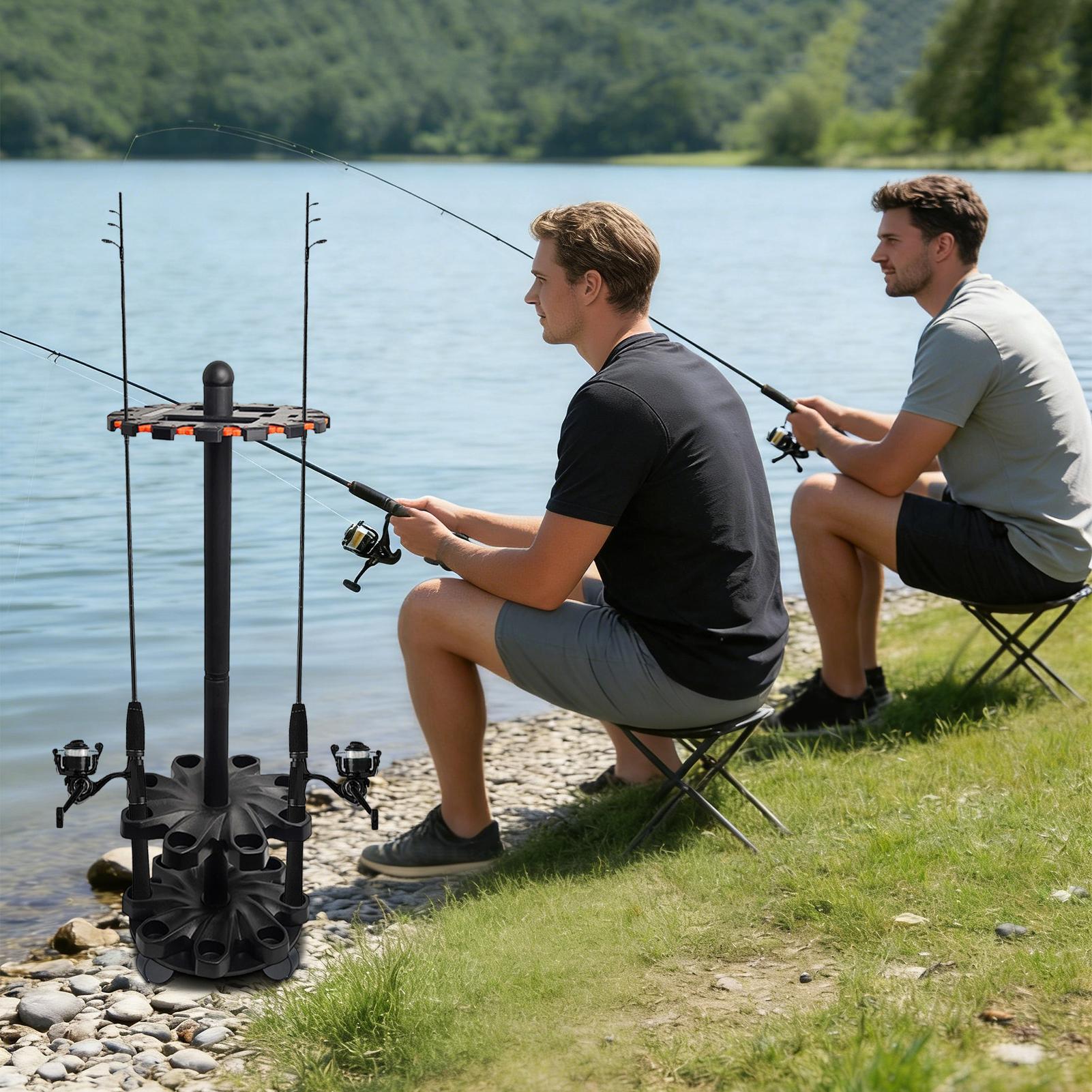 Fishing Rod Racks Angling Pole - Fishing Rod Rack のレビューと価格