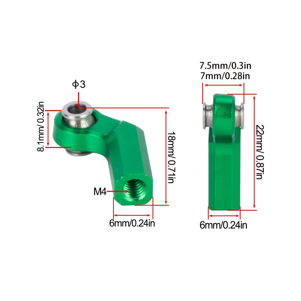4Pcs M4 Metal Ball Head Holder - Fishing Rod Holder のレビューと価格