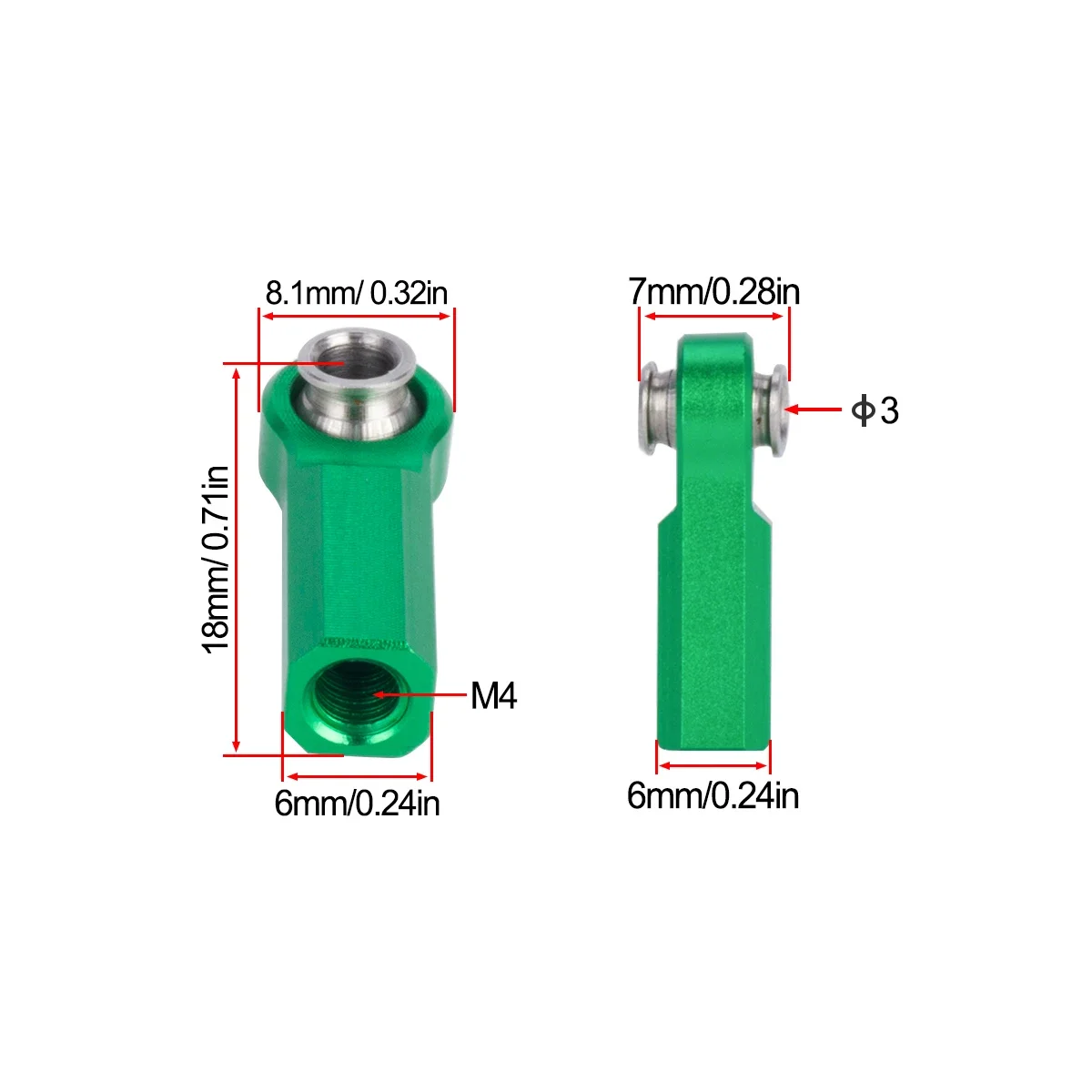 4Pcs M4 Metal Ball Head Holder - Fishing Rod Holder のレビューと価格