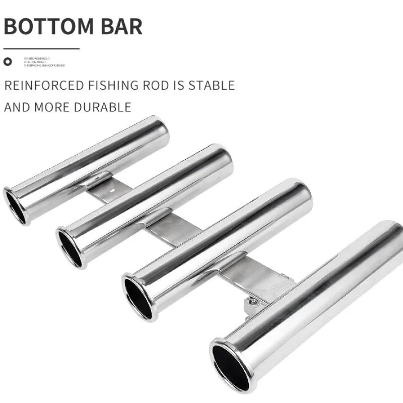 Stainless Steel 4 Tubes Rod ho - Fishing Rod Boat のレビューと価格