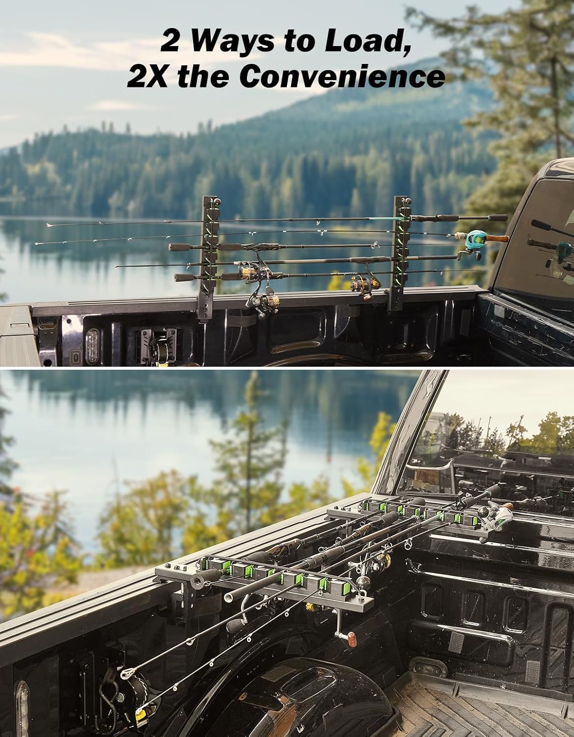 JOYTUTUS Truck Bed Fishing Rod - Fishing Rod Boat のレビューと価格