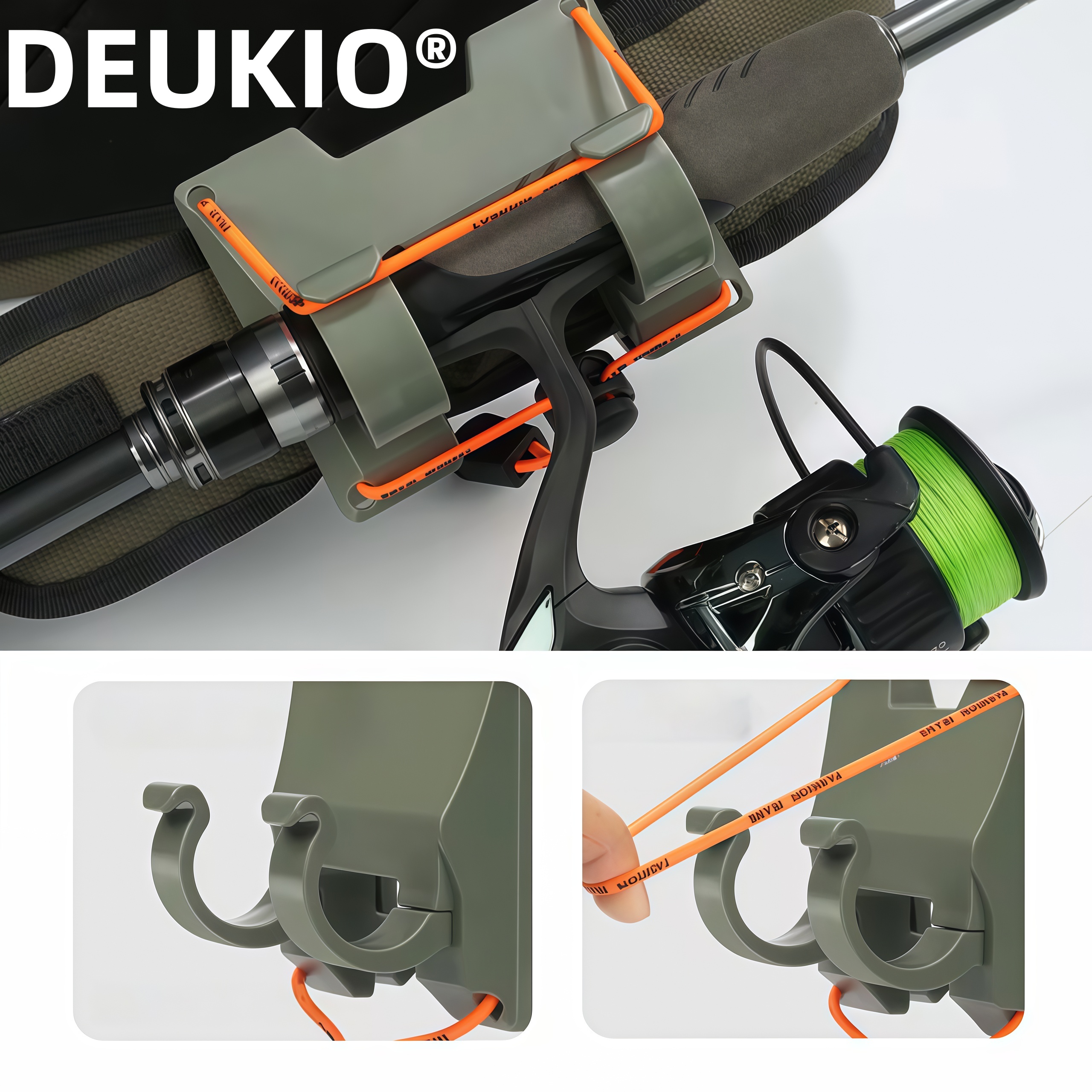 DEUKIO Outdoor Belt Clip Rod H - Fishing Rod Spinning のレビューと価格