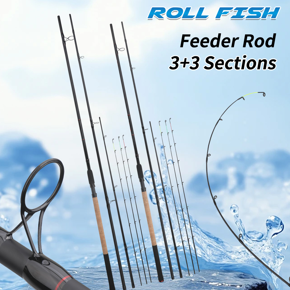 ROLLFISH 3.6m/3.9m Carbon Feed - Fishing Rod Tip Replacement のレビューと価格