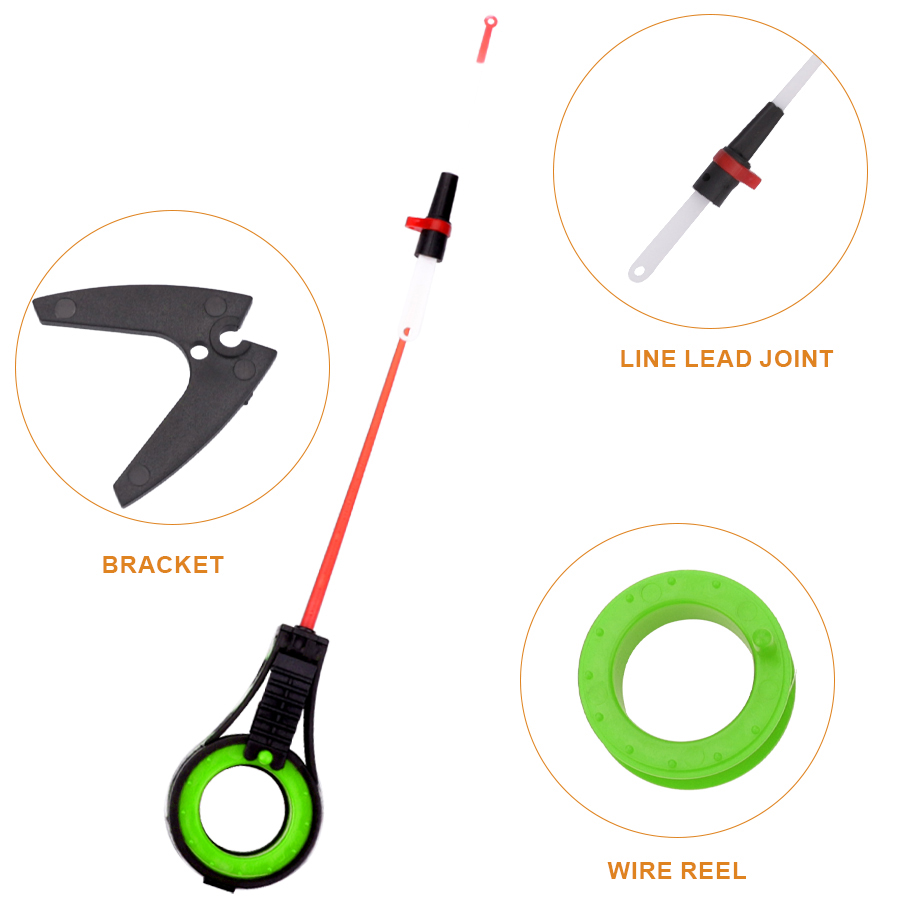 FTK Ice Fishing Rod Mini Porta - Fishing Rod Tip Replacement のレビューと価格
