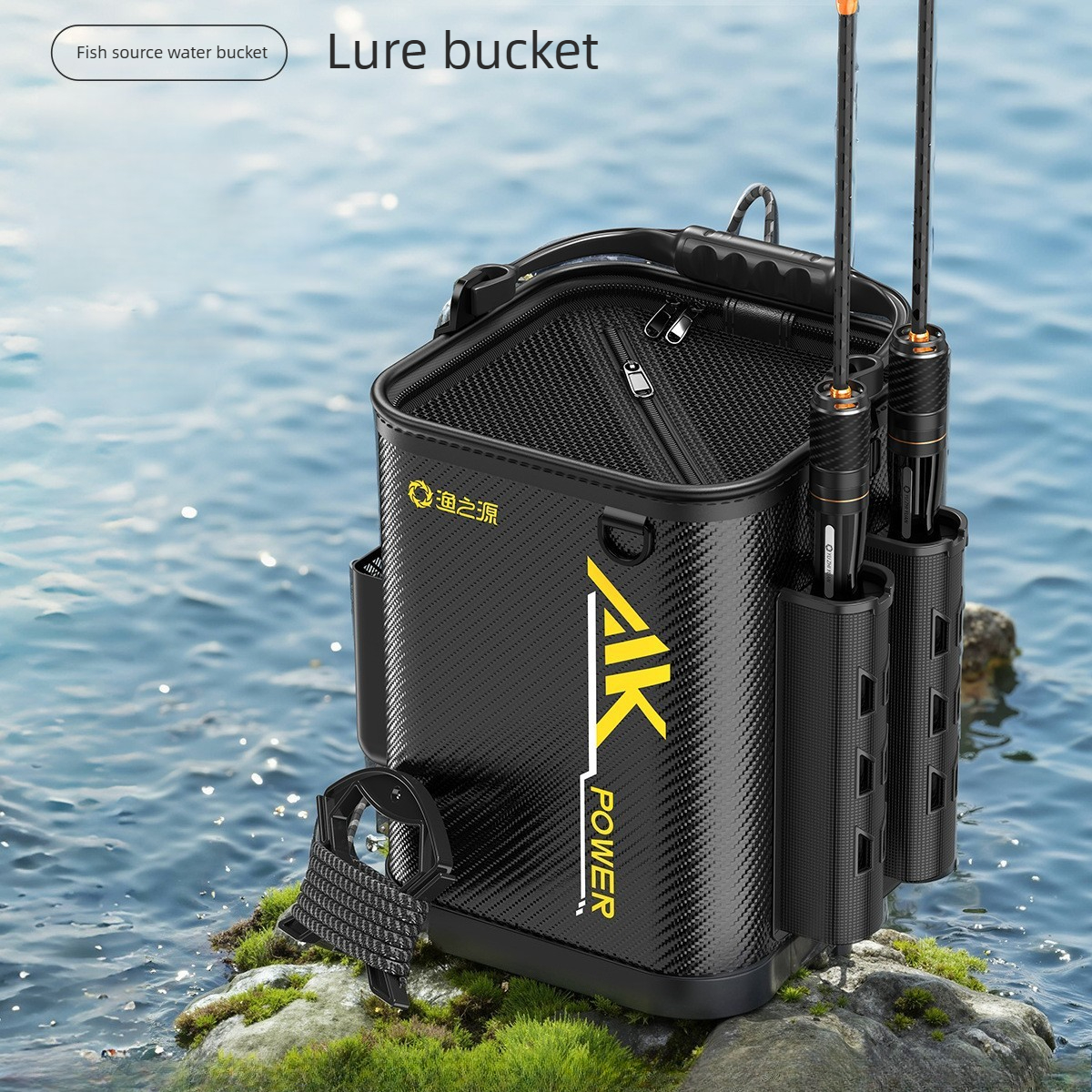 Multi-Functional Live Fish Buc - Fishing Rod Travel のレビューと価格