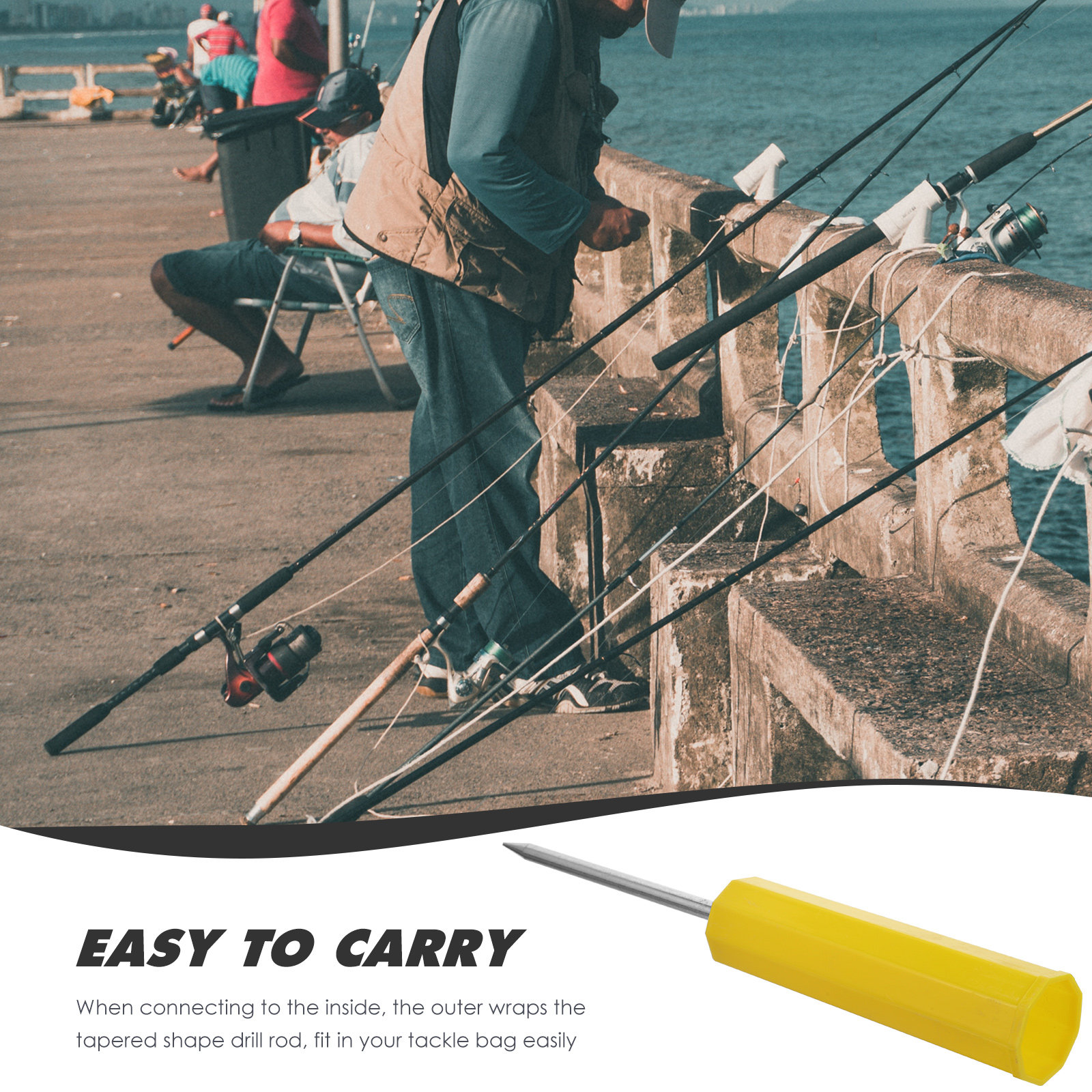 2Pcs Fishing Rod Socket St Ban - Fishing Rod Casting のレビューと価格