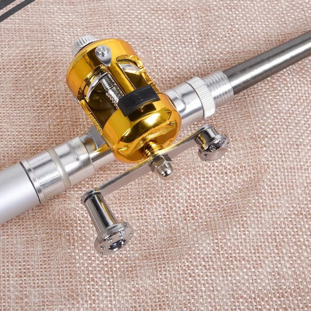 Mini portable steel pen fishin - Fishing Rod Case のレビューと価格