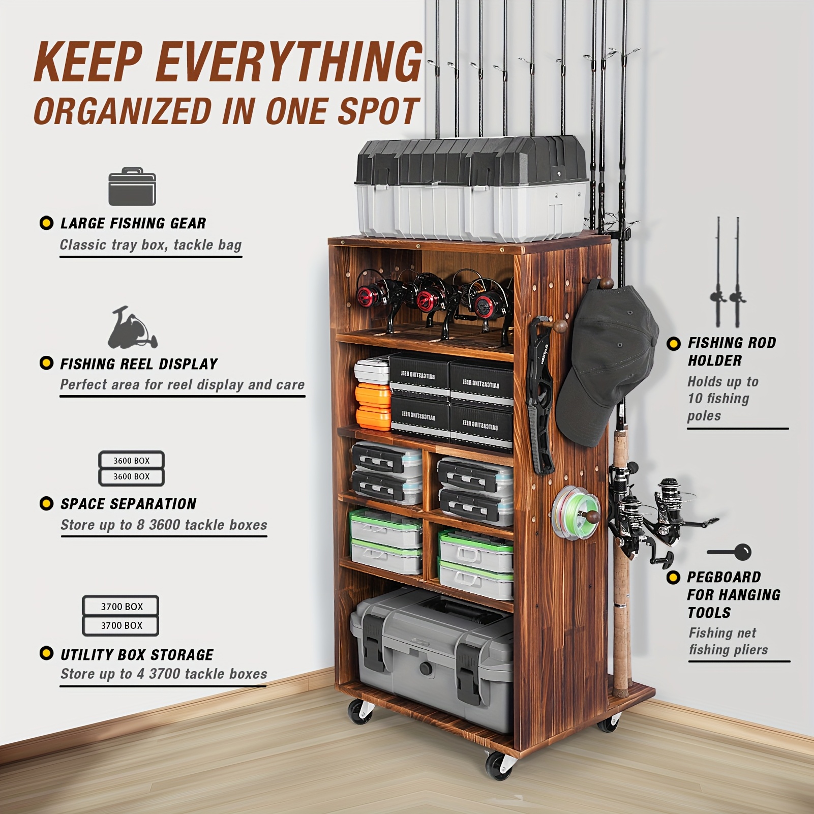 Ghosthorn Fishing Rod Holders  - Fishing Rod Rack のレビューと価格