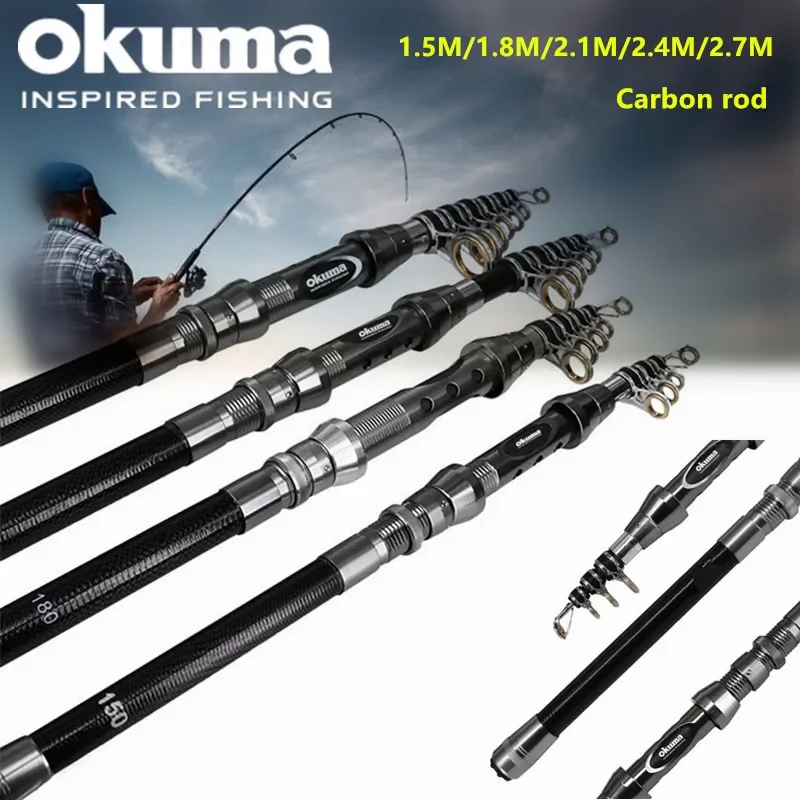 OKUMA New Carbon Rock Rod 1.5M - Fishing Rod Surf のレビューと価格