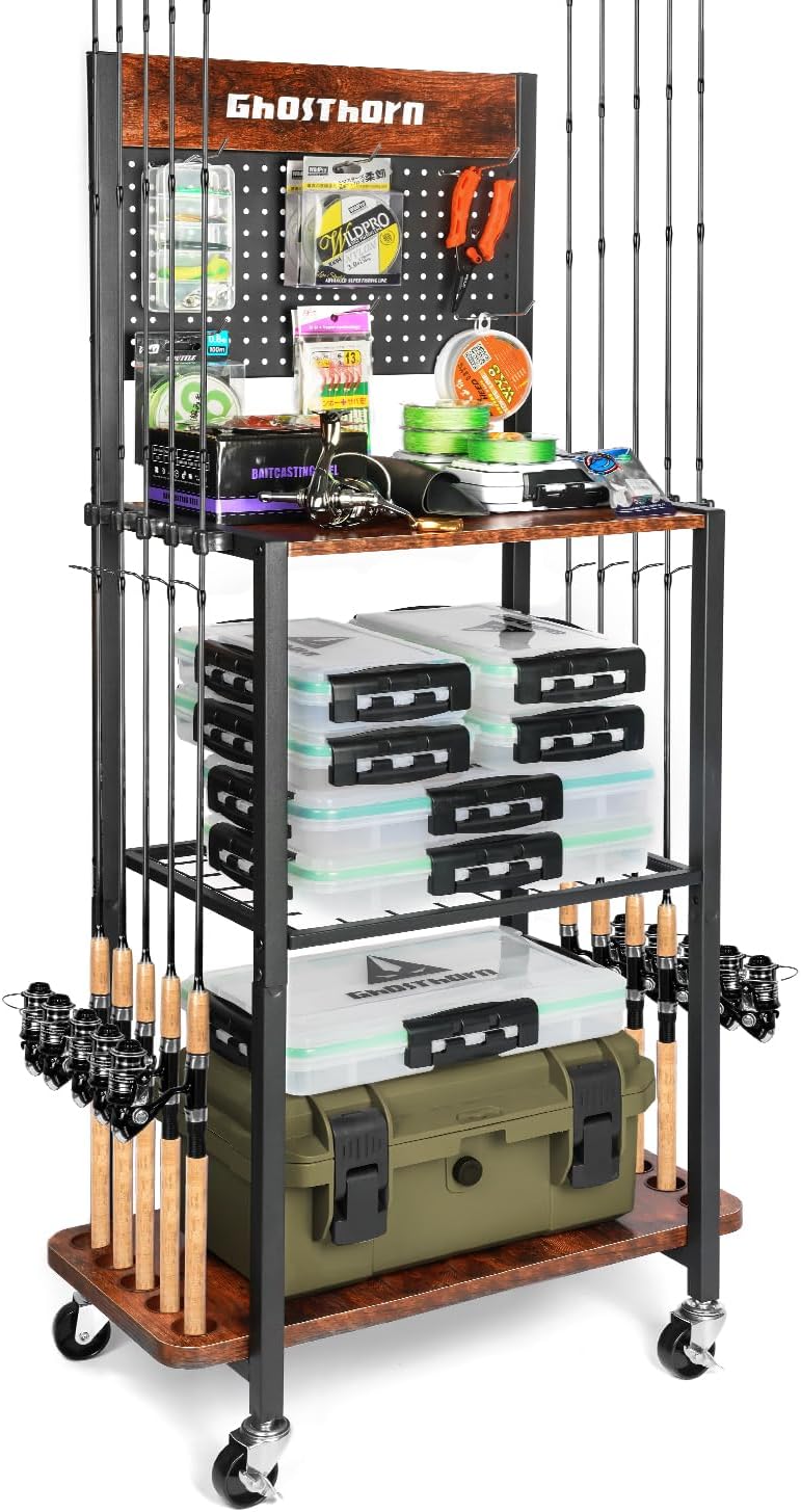 Fishing Rod Holder for Garage  - Fishing Rod Holder のレビューと価格