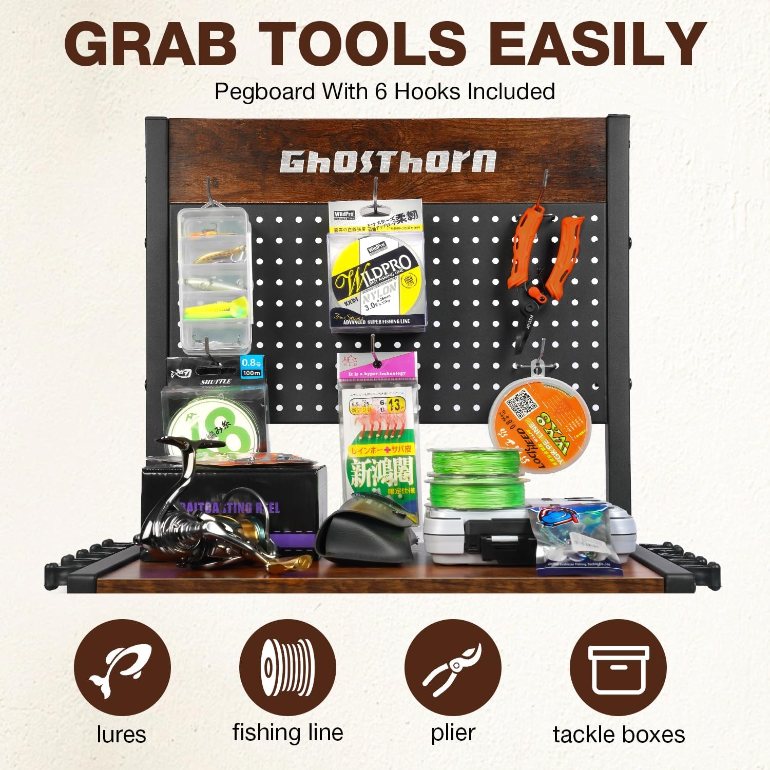 Fishing Rod Holder for Garage  - Fishing Rod Holder のレビューと価格