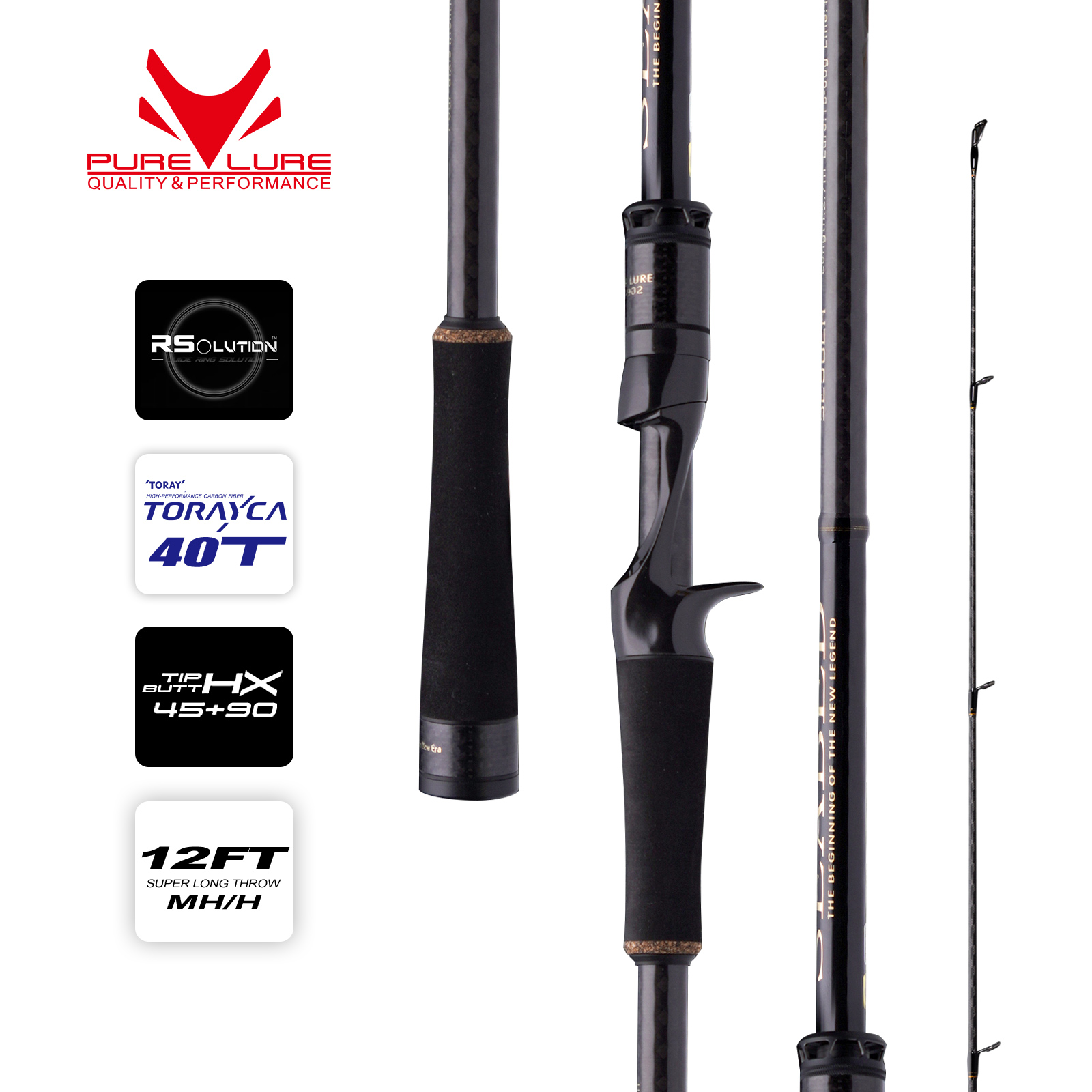 PURELURE SEABED 12FT 3.0m 3.3m - Fishing Rod Surf のレビューと価格