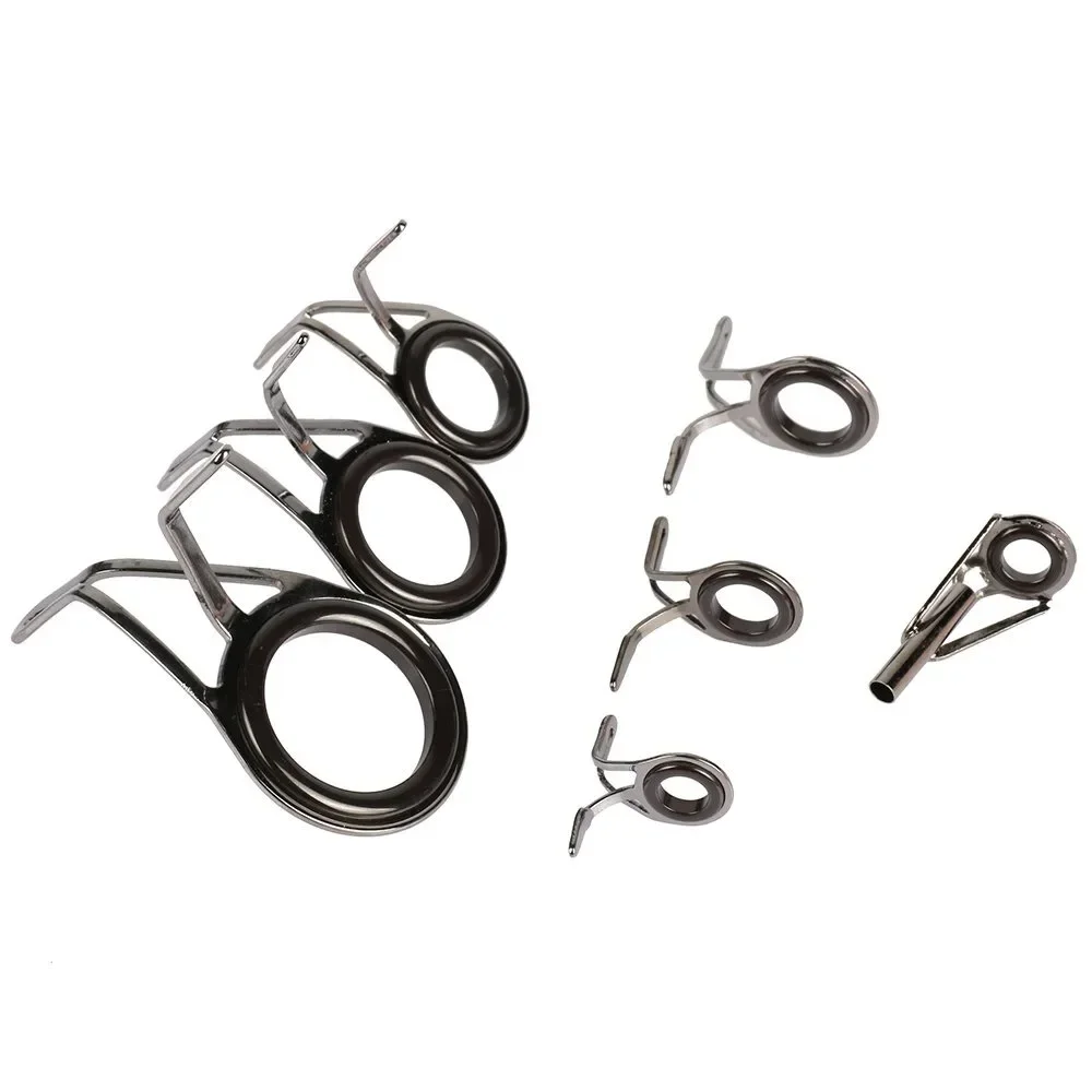 7pcs/set Fishing Tackle Stainl - Fishing Rod Guide Replacement のレビューと価格